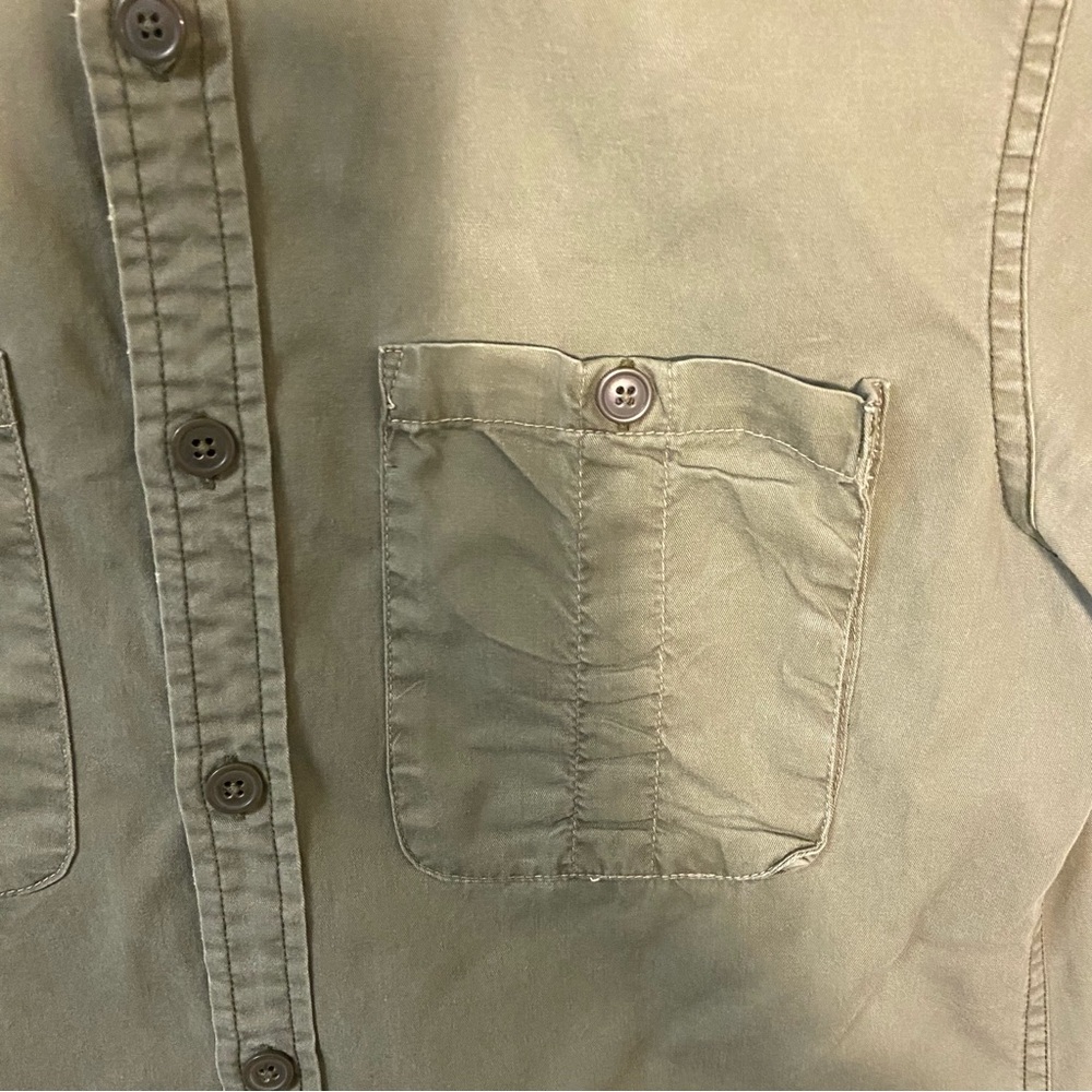 Denim & Supply by Ralph Lauren Women’s Blouse Short Sleeve Cotton Small - Picture 5 of 10